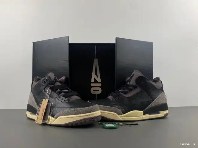 Rep Kickmax Maniere x Black A 3 Jordan Air Ma FZ4811-001 0522